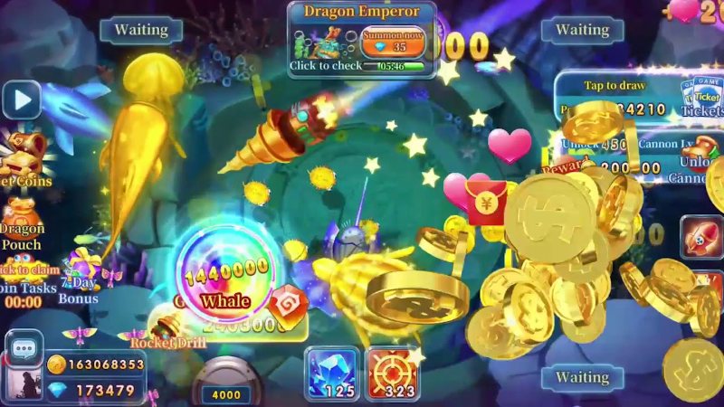 Trong game xuất hiện đa dạng các loài cá sinh động