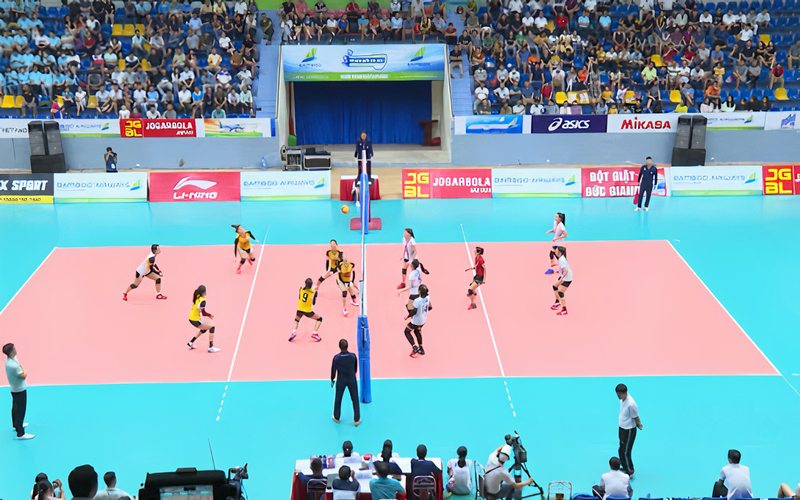 Khám phá 1 đội bóng chuyền có bao nhiêu người trên sân trong nhà?